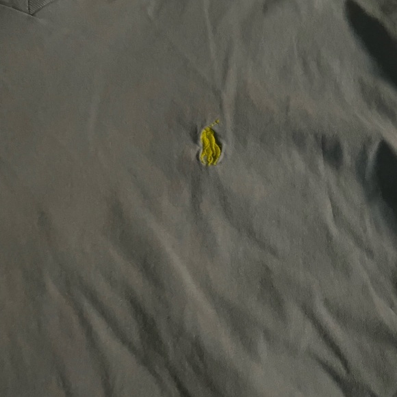 mens polo ralph lauren v neck. Xl. Carolina blue. - Picture 6 of 6